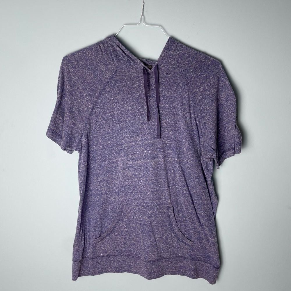 Rubbish Hooded Short Sleve Sweatshirt